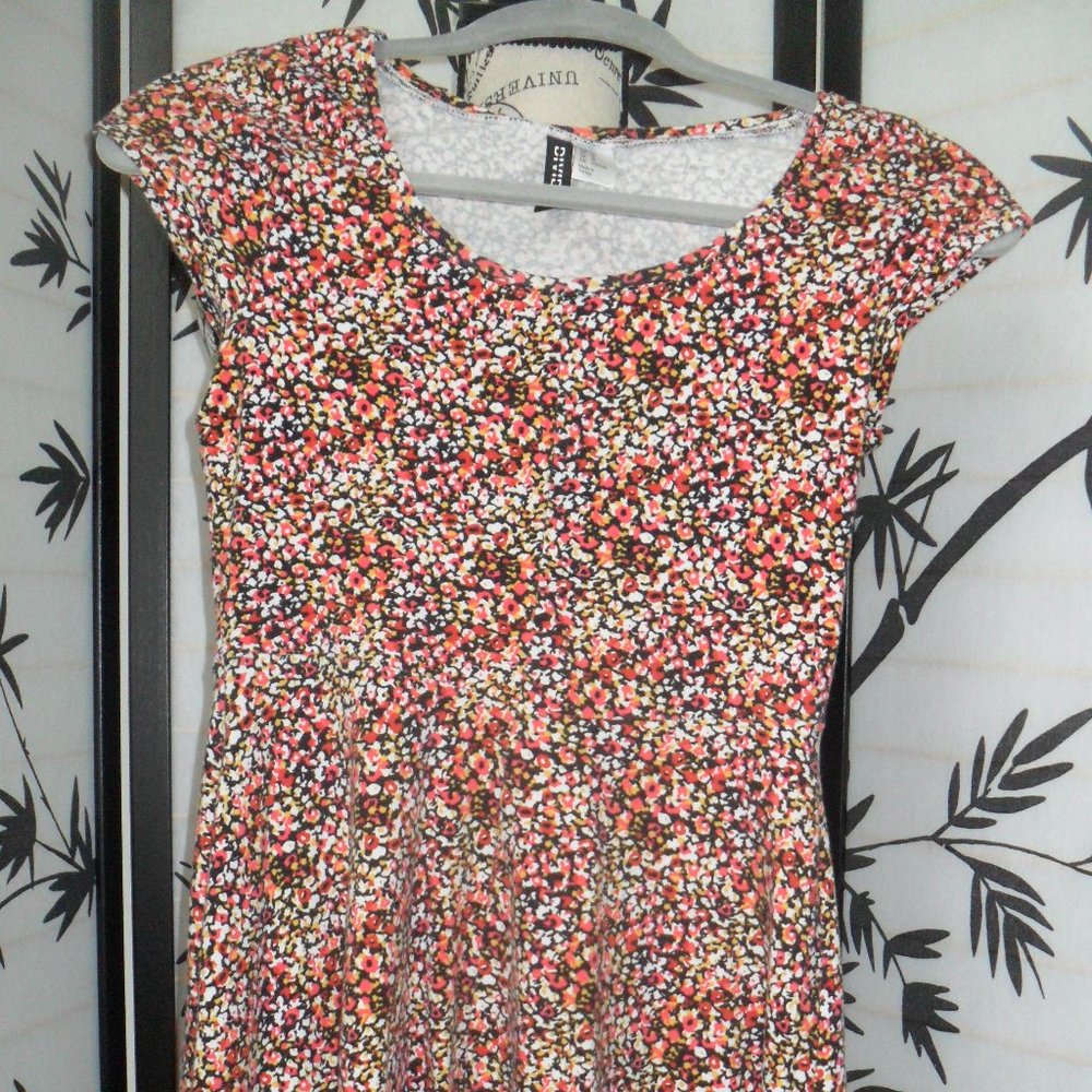 H&M Divided floral dress